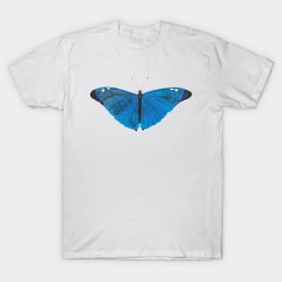 Bright-blue butterfly T-Shirt